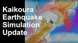 Kaikoura Earthquake simulation update [upl. by Duval]