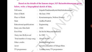 Biographical sketch [upl. by Eedyah]