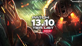 PATCH 1310 MID LANE TIER LIST [upl. by Ettesoj1]