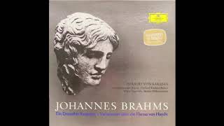 Brahms Variations on a Theme by Haydn Berlin Philharmonic Orchestra Karajan 1964 [upl. by Cozza140]