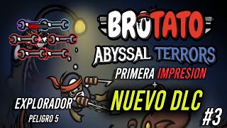 ¿Es Posible Ganar Full Torretas  Brotato Abyssal Terror  NUEVO DLC  Explorador  Peligro 5 3 [upl. by Judon654]