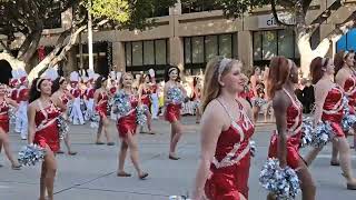 MARCHING BANDS FROM ROSE PARADE 2024 [upl. by Colinson]