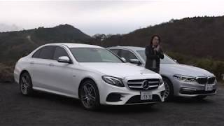 E 350e amp BMW 530e、ドイツプレミアムPHVサルーン比較試乗  サステナ [upl. by Lilac]