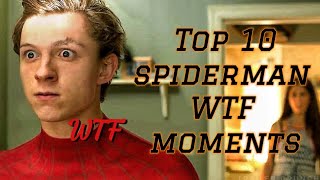 Top 10 spiderman WTF moments [upl. by Zetrom412]