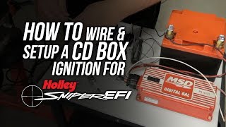 Sniper EFI How To Wire And Setup For A CD Box Ignition [upl. by Diarmit]