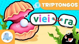 LOS TRIPTONGOS 🦸‍♀️ GRAMÁTICA y ORTOGRAFÍA para niños 📝 Superlexia ⭐ Episodio 11 [upl. by Anyehs]