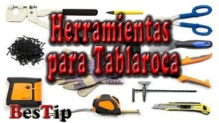 Herramientas Para Tablaroca y materiales [upl. by Annirak]