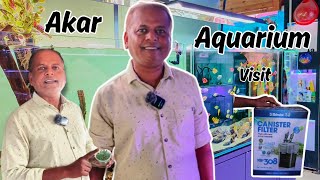 Visit to Akar Aquarium  Fish Shop in Mumbai  Aquarium Safar [upl. by Suivatra945]