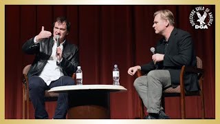 The Hateful Eight DGA QampA with Quentin Tarantino and Christopher Nolan [upl. by Hughett]