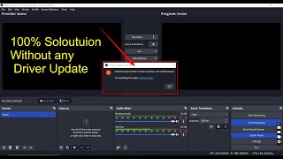 OBS Studio NVENC codec error  How to fix  failed to start recording obs error  OBS Studio NVENC [upl. by Llednew]