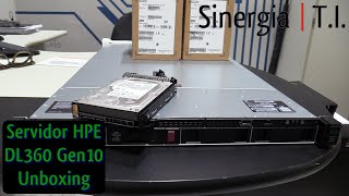 Servidor HPE ProLiant DL360 Gen10 Unboxing RAIZ 👍👊🏻🥇🎁🚀🚀🚀 P19765B21 [upl. by Akihsat319]