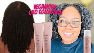 I Used Vegamour Gro Collection On My Natural Hair [upl. by Fabien922]