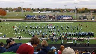 Petoskey Marching Northmen Band 2010 Jenison Invitational Grand Champions [upl. by Cos]