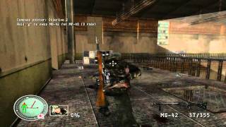 Sniper Elite  Level 17  Raid on Nordsig  Nordsig HW Plant [upl. by Eekcaj]