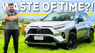 2024 Toyota RAV4 Hybrid Facelift Review HUGE WASTE OF TIME [upl. by Patsis]