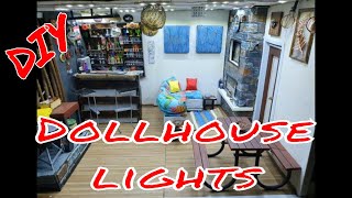 DIY Dollhouse lights that works [upl. by Yesoj]