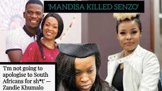 Zandile accuses Senzo s Widow Mandisa of killing him amp says she wont apologize to SAns [upl. by Yajnas706]