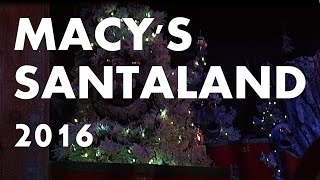 Macys Minneapolis LAST Santa Land 2016  Extinct Attraction [upl. by Lang958]