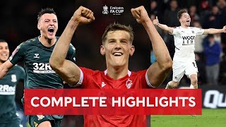 Fourth Round Highlights Show  Emirates FA Cup 202122 [upl. by Ardnekat]