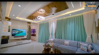 3 BHK Contemporary Interior Design 1350 Sqft by Design Mantra Studio Pune [upl. by Isyak844]