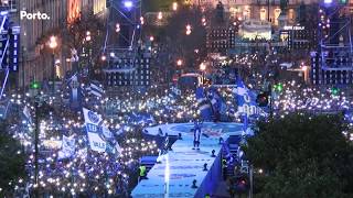 Futebol Clube do Porto foi recebido em festa nos Aliados [upl. by Wilhelm156]