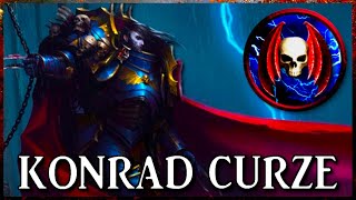 KONRAD CURZE  Night Haunter  Warhammer 40k Lore [upl. by Cogen]