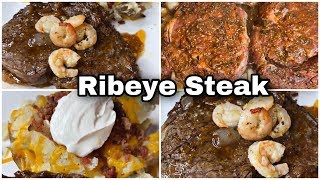 How to Ribeye Steak Dinner for Bae  Quarantine Meal [upl. by Ahpla369]