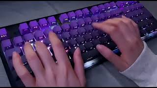 Keyboard Custom Keycaps keycaps pc keyboardasmr scenescoop [upl. by Shyamal]