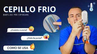 Cepillo frío BaByliss PRO CryoCare crioterapia para el cabello FUNCIONA [upl. by Izzy]