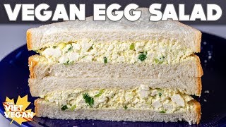 Vegan Egg Salad Sandwiches  Vegan Lunch Prep [upl. by Lyrehc]