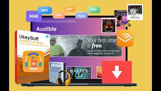UkeySoft Audible Converter Complete User Guide  Convert Audible AAXAA to MP3 [upl. by Earesed170]