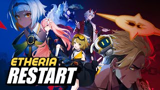 Etheria Restart  Turn Based RPG Gameplay AndroidiOSPC [upl. by Nawyt]