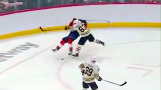 Brad Marchand Hit on Matthew Tkachuk  Panthers vs Bruins Round 2 Game 2  NHL Playoffs Highlights [upl. by Leinaj]