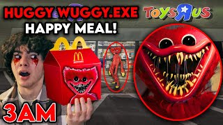 DO NOT ORDER HUGGY WUGGYEXE HAPPY MEAL AT 3AM POPPY PLAYTIME [upl. by Nyrahtak]