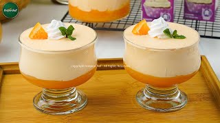 Creamy Delight How to Make the Perfect Orange Mousse Dessert [upl. by Cleti]