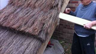 How To Build A Thatch Roof UK European style [upl. by Alage]