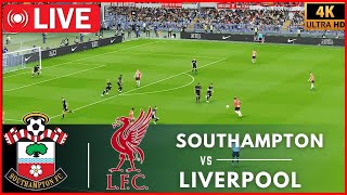 ⚽ LIVE  Southampton vs Liverpool  EPL Premier League 202425  Football Live Match Game Simulation [upl. by Nalac]