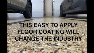 This Easy To Install Single Component Polyaspartic flooring system will change the industry [upl. by Carling]