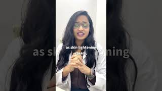 Pharmacy Skin lightening cream dangers ‼️⚠️ from a doctor 👩🏻‍⚕️😱 [upl. by Trescott]