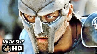 First Colosseum Battle Scene  GLADIATOR 2000 Movie CLIP HD [upl. by Camile]