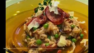 How to make Yummy Chorizo Risotto [upl. by Berardo135]