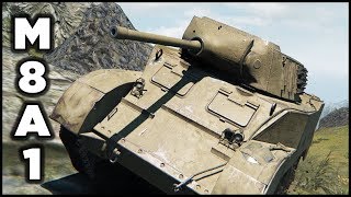 M8A1  1 vs 8 Gameplay  13 Kills  Best Replays World of Tanks [upl. by Bush]