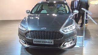 Ford Mondeo Vignale Silver Metallic 2016 Exterior and Interior [upl. by Ennovehc]