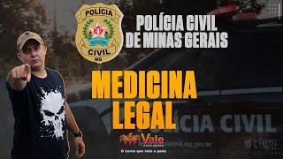 MEDICINA LEGAL  TANATOLOGIA  PCMG [upl. by Sill]