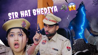 Police station aor bhediya🦊😱 Mohit Pandey shorts funny trending [upl. by Aia]