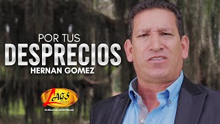 Hernan Gomez Por tus Desprecios Video Oficial [upl. by Artimid]