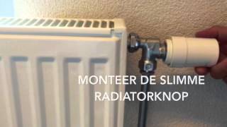 Installatie WoonVeilig Slimme Radiatorknop [upl. by Ttcos]