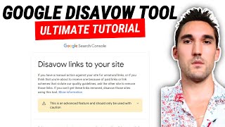 Google Disavow Tool Tutorial How to Disavow Backlinks [upl. by Esilahc]