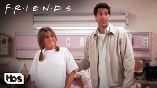 Ross and Rachel in a SemiPrivate Delivery Room Clip  Friends  TBS [upl. by Nosidda]