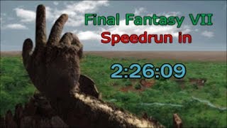 Final Fantasy VII  Speedrun in 22609 [upl. by Thill]